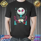 Boston celtics Jack skellington sally the nightmare before christmas shirt