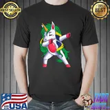 Brazil Unicorn Dabbing T-Shirt