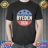 Bye den 2024 byeden button funny antI Joe Biden vote Trump shirt