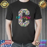 C Is For Counselor First Day Back To School Leopard Tie Dye T-Shirt