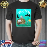 Cheese motivation mice camper bike tour mountain leopard T-Shirt