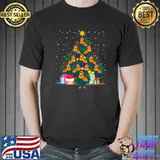 Chickens Christmas Tree T-Shirt