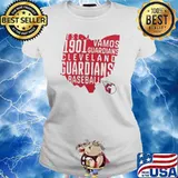 Cleveland Guardians Baseball Est 1901 Vamos Guardians Shirt Ladies tee