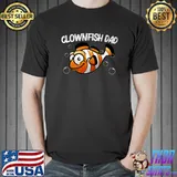 Clownfish Dad Papa Sea Clown Fish Ocean T-Shirt