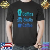 Corroded Coffin Eddie Munson Hawkins Stranger Things Coffee T-Shirt