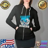 Cousin Beach Cousin Rowing T-Shirt Full Zip Hooded