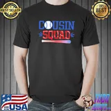 Cousin squad baseball shirt