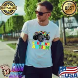 Crushing Autism Mega Truck T-Shirt