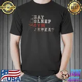 Currently at the GYM eat sleep repeat T-Shirt