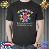 Daycare teacher provider childcare pre k teacher school appreciation shirt