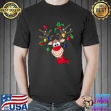 Deer Squad Christmas Lights T-Shirt