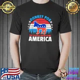 Donkey Pox The Disease Destroying America Biden Vintage T-Shirt