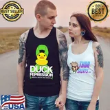 Duck Fepression Mental Health Awareness Shirt Tank Top