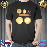 Egg Almonds Pan and Rolling Pin T-Shirt