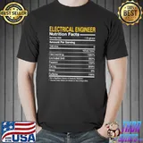 Electrical Engineer Nutrition Facts T-Shirt