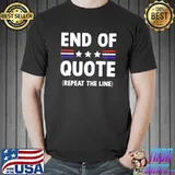 End Of Quote Repeat The Line Three Star T-Shirt