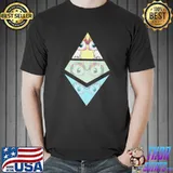 Ethereum Blockchain Unicorn Crypto ETH Trader T-Shirt