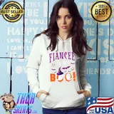 Fiancee Is My Boo Two Halloween Witch Boo Ghosts Couple T-Shirt Hoodie