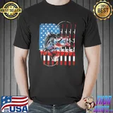 Fishing Rod Flag Shirt