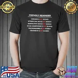 Friendly reminder coersion censorship is not science shirt
