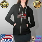 Frodo 24 Sam I Will Take The Ring To Mordor Shirt Full Zip Hooded