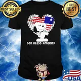 God Bless America Snoopy Shirt