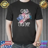 God guns and Trump 2nd amendment 4th of july fourth Trump 45 shirt