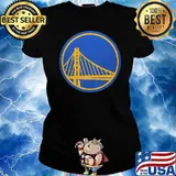 Golden State Basketball Logo Shirt Ladies tee