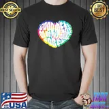 Good Ideas Do Not Be Force Tie Dye Heart T-Shirt