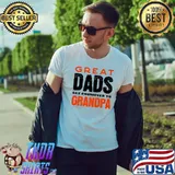 Great Dads Get Promoted To Grandpa T-Shirt Unisex