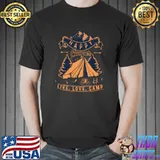 Happy camper live love camp T-Shirt
