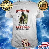 Happy father's day to the best dad in the galaxy knight shirt