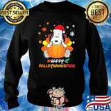 Happy Hallo Thanksmas Snoopy Shirt Sweater