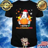 Happy Hallo Thanksmas Snoopy Shirt