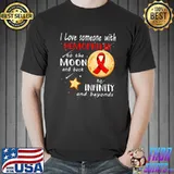 I Love Someone With Hemophilia To The Moon And Back T-Shirt
