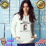 I May be wrong but I doubt it horse flower s Hoodie