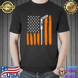 Ice Hockey US Flag T-Shirt