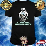 I'm A Bounty Hunter Like My Father Before Me Baby Yoda Shirt