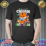 I'm Ready To Crush 2nd Grade Tiger Back to School T-Shirt