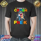 I'm Ready To Crush Pre K Dinosaur Back To School T-Shirt