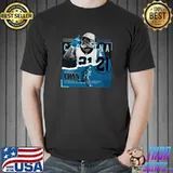 Jeremy Chinn Football Paper Poster Panthers T-Shirt
