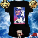 Jim Thorpe greatest in the world T-Shirt Ladies tee