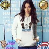 Juneteenth shortsleeve s Hoodie