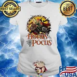 Leopard Hocus Pocus Halloween Sanderson Sisters Shirt Ladies tee