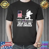 Let's Go Brandon I Want Mean Tweets Big Foot Shirt