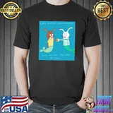 Let's Pretend We're Merbannies Sparky Jr. Strawberry And Willow T-Shirt