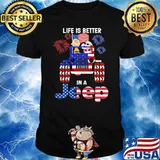Life is Better in a Jeep Snoopy Charlie Brown Shirt