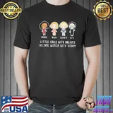 Little girls with dream become women with vision Shirt