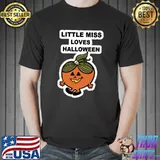 Little Miss Loves Halloween T-Shirt