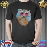 Little owl with cold T-Shirt
